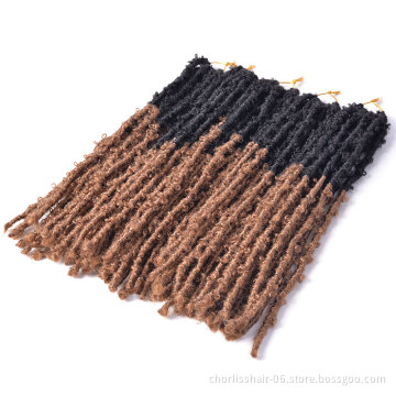 High Quality Hair Crochet Synthetic Hair Black Brown 18/20 Inch Butterfly Hair Natural And Comfortable African Women Like